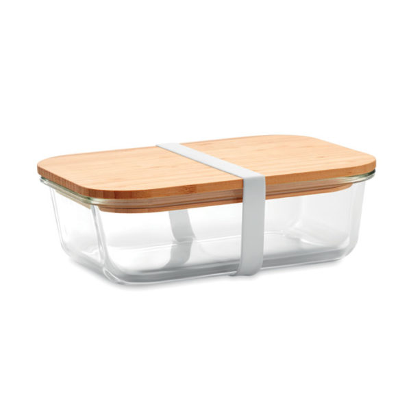 Lunch box personnalisable bambou